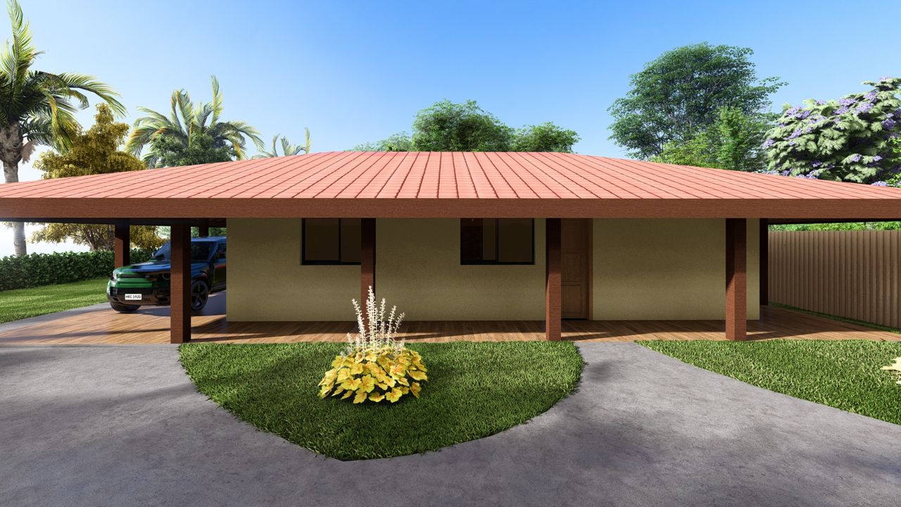 Casa de caseiro em sítio